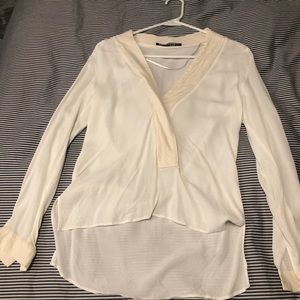 Zara white shirt